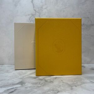 Authentic Swarovski Rectangular Jewelry Box with Outer Sleeve | Yellow | Empty
